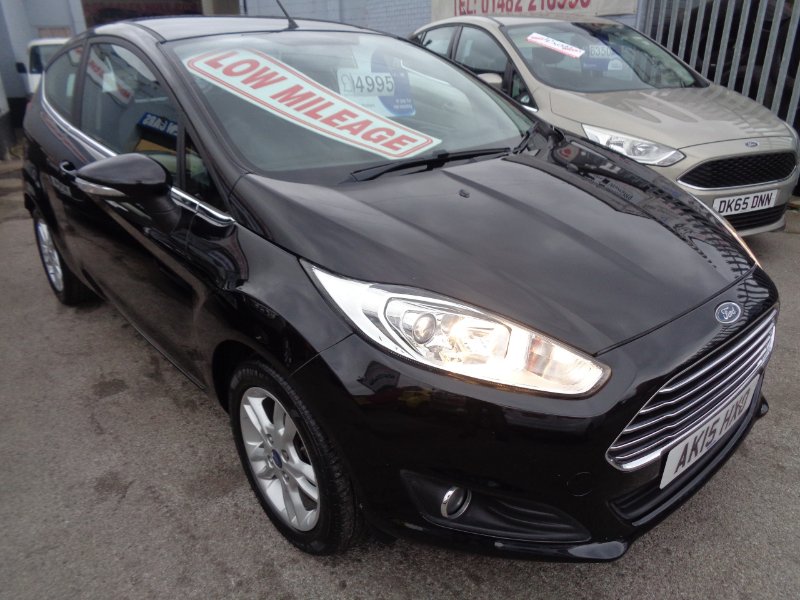2015 Ford Fiesta 1.25 Zetec Hatchback 3dr Petrol Manual Euro 6 82 ps AK15HXO