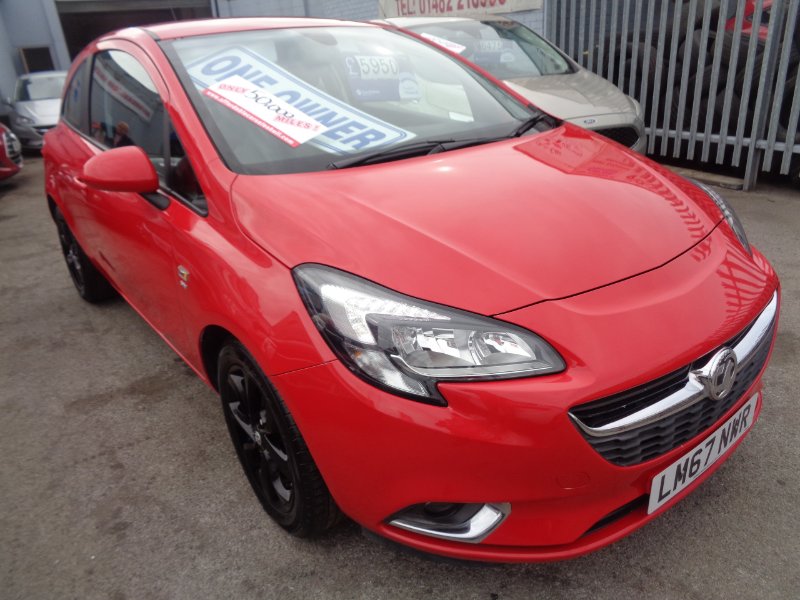 2017 Vauxhall Corsa 1.4i ecoTEC SRi Hatchback 3dr Petrol Manual Euro 6 75 ps LM67NWR
