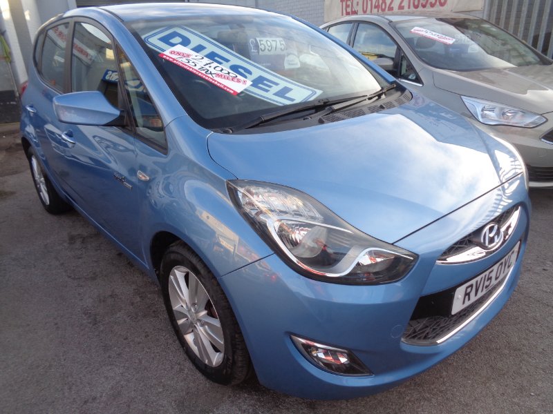 2015 Hyundai ix20 1.6 CRDi Active Hatchback 5dr Diesel Manual Euro 5 s/s 115 ps RV15OYC