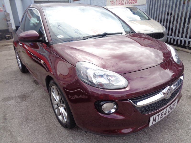 2014 Vauxhall Adam 1.2 16v JAM Hatchback 3dr Petrol Manual Euro 5 70 ps MT64ODF