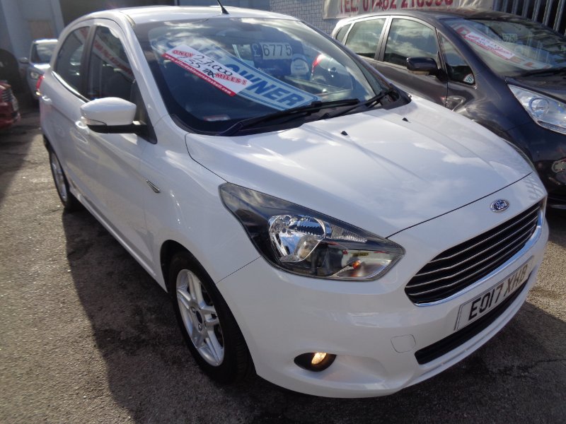 2017 Ford Ka 1.2 Ti-VCT Zetec Hatchback 5dr Petrol Manual Euro 6 85 ps EO17XHB