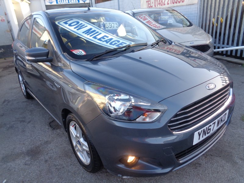 2017 Ford Ka 1.2 Ti-VCT Zetec Hatchback 5dr Petrol Manual Euro 6 70 ps YN67WKD