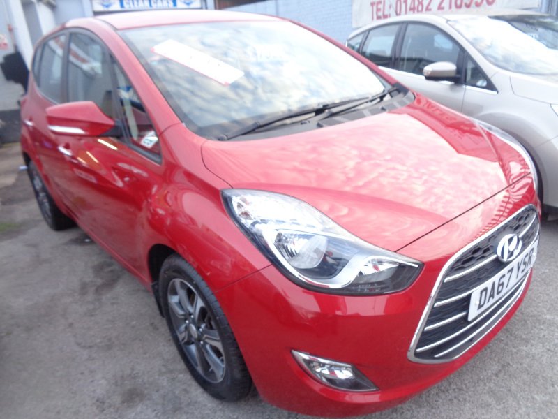 2017 Hyundai ix20 1.4 Blue Drive SE Hatchback 5dr Petrol Manual Euro 6 s/s 90 ps DA67YSR