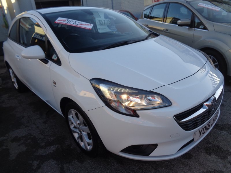 2016 Vauxhall Corsa 1.4i ecoFLEX Energy Hatchback 3dr Petrol Manual Euro 6 a/c 75 ps YO16JXS